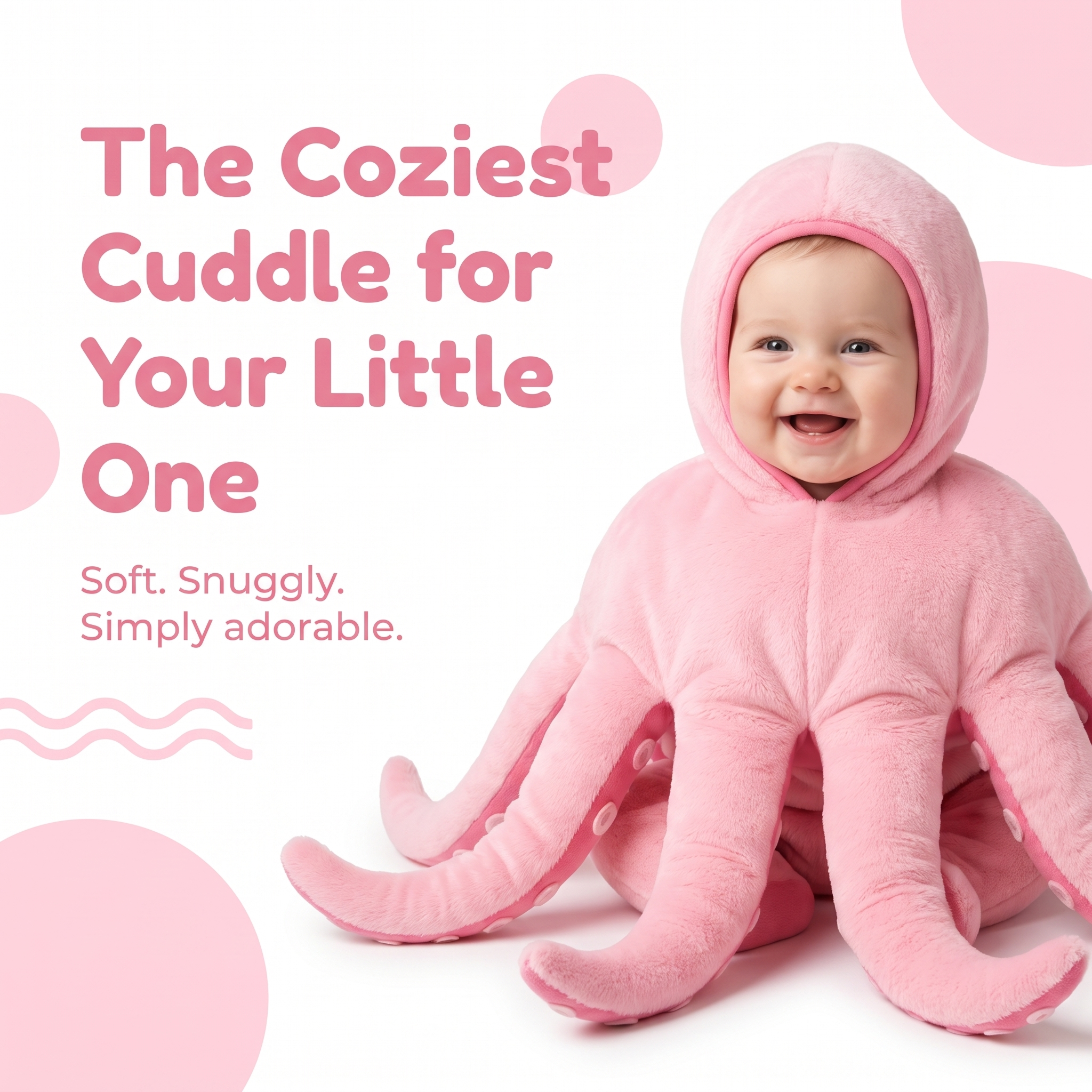 OctoCuddles™ Plush Costume — The Snuggle They'll Take Everywhere