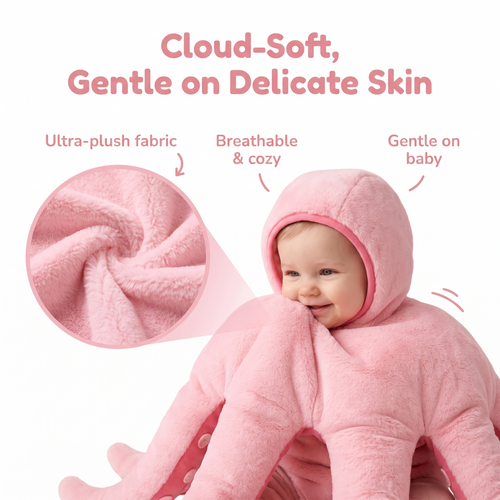 OctoCuddles™ Plush Costume — The Snuggle They'll Take Everywhere